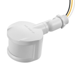 EDISHINE Motion Sensor, Automatic Dusk to Dawn, 180 Degree Replacement