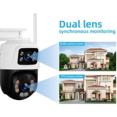KERUI Security Camera System Outdoor Wireless Audio Wi-Fi Home CCTV 6MP 8CH NVR