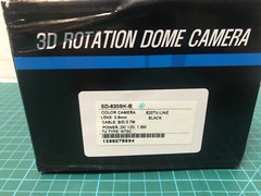 SD-620SK-B 1/3″ Super HAD CCD II Color Dome Camera, Day/Night, CCTV