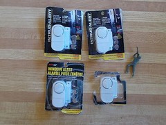 NEW Window Alert Home Security 90db, Lot of 4 *FREE SHIPPING*