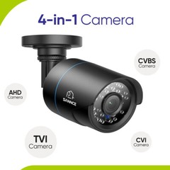 SANNCE 1080P CCTV Home Smart Security Camera Outdoor IR Night Vision Waterproof