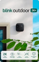 Blink Outdoor 2K+ Wireless Smart Security 2 Camera System 2 Year Battery Life