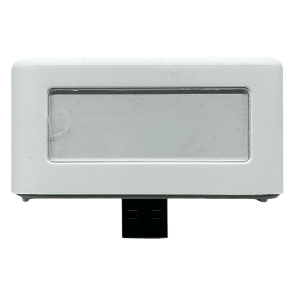 Third Reality Smart Clock for Echo Flex White Digital Timer USB 3RDS060U