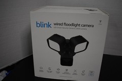 Blink Wired Floodlight Camera Smart security camera, 2600 lumens, HD live view