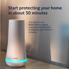 Simplisafe 12 Piece Wireless Home Security System W/Hd Camera – Optional 24/7 Pr