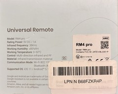 BroadLink RM4 Pro Smart Home IR/RF Remote Control Hub NON-SENSOR CABLE VERSION