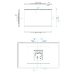 15.6 Inch Wall Mounting Android Display Automation Device Control Tablet Panel