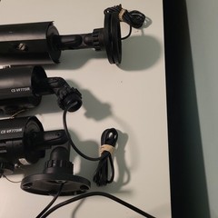 Surveillance Camera Clinton Electronics CE-VF775IR Bullet IR Set Of 3 Video