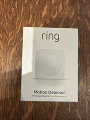 Ring Motion Detector – Wireless Detector For Ring Alarm -White*New