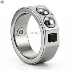 Size 12 Bluetooth Smart Ring Mouse Wireless Finger Control PC Pad Phone Screen