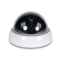 Safety Technology Dummy Decoy Dome Security Camera with Flashing LED