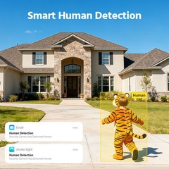 ANNKE 4K 10CH 12” NVR Wireless 8MP AI Security Camera System Two Way Audio