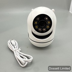 Cloud Storage SmartCam Wi-Fi PTZ Indoor IP Camera White Night Vision Wireless