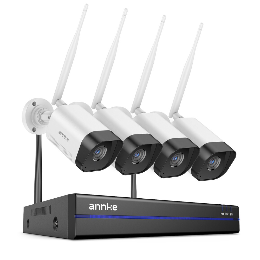 ANNKE 4K 16CH NVR 8MP Wireless Security Camera System Two Way Audio AI Detection