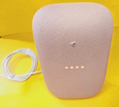 🔥VIEW PHOTO🔥 WORKING A1 PINK GOOGLE NEST AUDIO GXCA6 SMART SPEAKER BLUETOOTH🔥