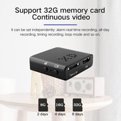 Smallest HD1080P Home Security Mini Camera Motion Detection Indoor Camcorder Cam