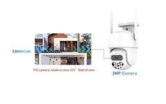 Icsee 1080P WiFi Wireless Camera PTZ IP Smart Home Surveillance Security Cam P7S
