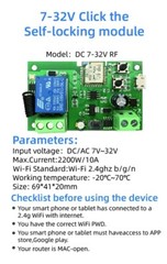 Ewelink WiFi RF433 Wireless Smart Remote 1 channel Switch Module Timer For Alexa