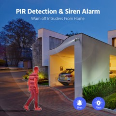 ANNKE 4MP WIFI Security IP Camera AI Color Night Solar Battery Two Way Audio