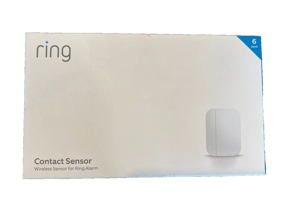 Ring – Alarm Contact Sensor (2nd Gen) (6-Pack) – White 4SD6SZ-0EN0 NEW Sealed