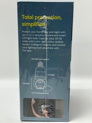 SEALED LUNA Light Cam V3 Indoor/Outdoor Pan-Tilt Zoom Full Color Night Vision