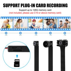 WIFI Mini Camera Module Motion 1080P HD Night Vision Home Security Pinhole Cam