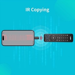 Portable OTG Smart Phone IR Infrared Remote Control Adapter For Android iOS APP