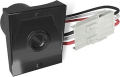 Versatile Outdoor Photocell Sensor – 120V Easy Plug-In Design for Lamp Posts