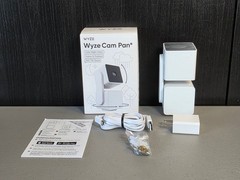 Wyze Cam Pan v3 -White, Color Night Vision, 1080p, Motion & Sound Detection