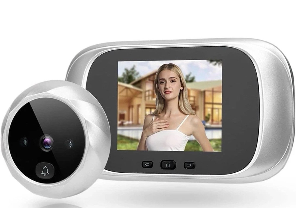 Visual Door Viewer. Memory Inside, Lcd Color Screen, Wide Vision Angle.