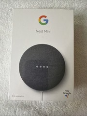 Google Nest Mini 2nd Generation Smart Speaker Charcoal New Sealed NIB