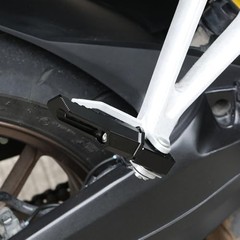 Motorcycle Rear Foot Pegs Compatible With Ninja 500 ABS/ABS SE/KRT black
