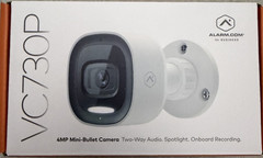 Alarm.com ADC-VC730P 4MP Outdoor POE Spotlight Security Camera – White