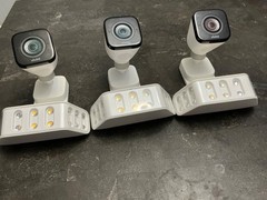 Vivint Outdoor Camera attached lights can talk back n forth