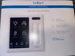 NEW Brilliant 2‑Switch Smart Panel BHA120US-WH2