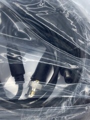 (10) 50ft Siamese Coaxial Cable M-M – CAB-BLKBNCPOW50 – Bundle Of 10
