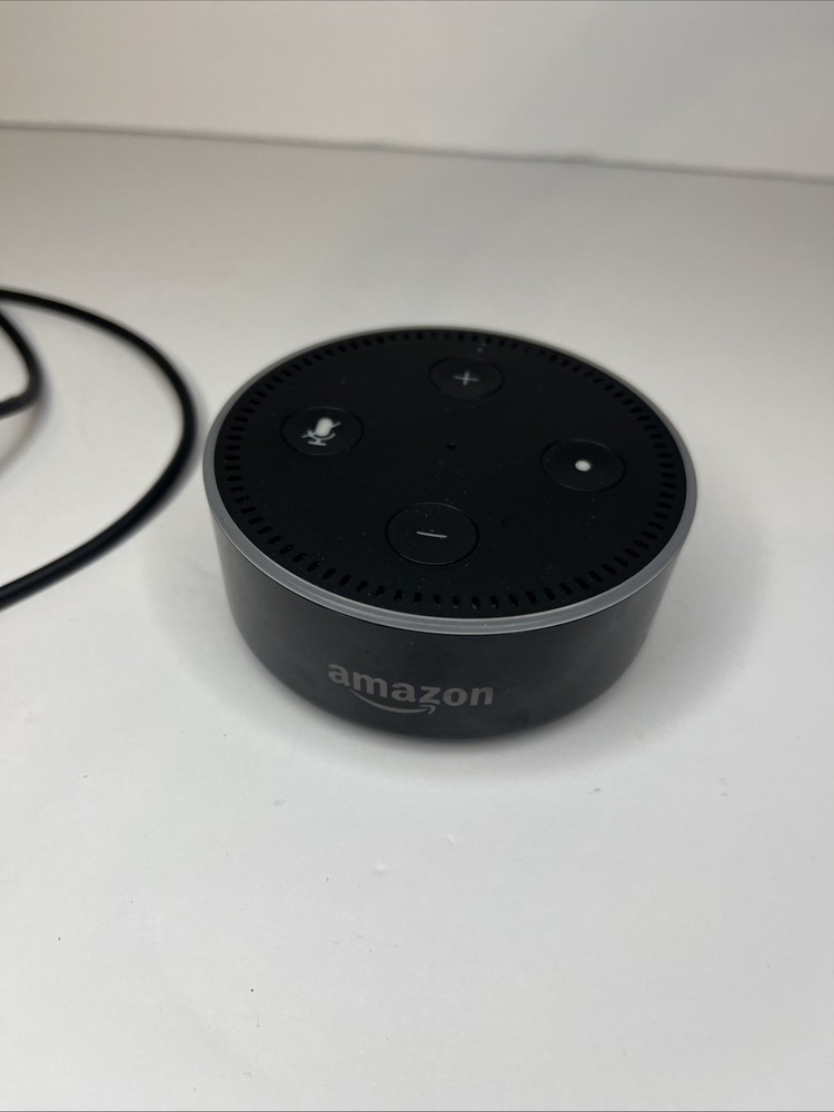 Amazon Echo Dot 2nd Generation Smart Speaker – Black (RS03QR)