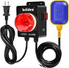 Briidea Indoor/Outdoor High Water Alarm with 110dB Loud Alarm
