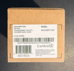 Control4 Contemporary Configurable 120V Keypad – C4-KC120277-C-SW – Snow White
