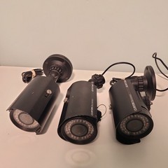 Surveillance Camera Clinton Electronics CE-VF775IR Bullet IR Set Of 3 Video
