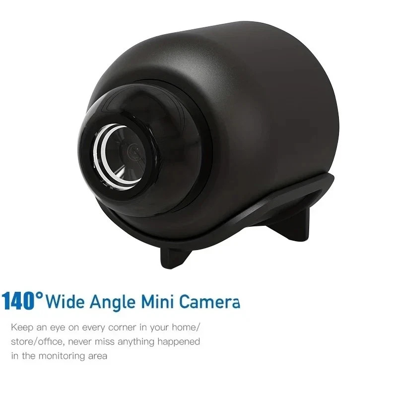 X5 Mini Camera 1080P HD, Wireless WiFi Security Cam with Infrared Night Vision