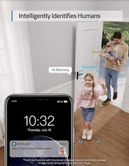 eufy Security Garage-Control Cam & Sensor Real-Time Notifications 2K AI |Refurb