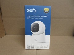 eufy T8W11121-4 Security Solo Indoor-Cam C220 Wired 2K Surveillance Camera B10S2
