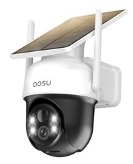 Solar Camera Security Outdoor – 100% Wire-Free Security Cameras 1 Pack