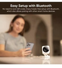 Lot Of 2 Cam v4 Wi-Fi 2.5K QHD Plug-In Smart Security Camera Night Vision A3