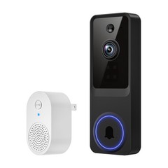 Wireless Video Doorbell Camera,1080P FHD, Motion Detection, Two-Way Audio, Ni…