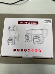 4G LTE Solar Security Camera Outdoor, No WiFi Needed, Dual Lens 360° View, 2K Co