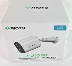 AIOTO GO 2K CAMERA 4G LTE CELLULAR SECURITY CAMERA, 32GB microSDHC & SD Card