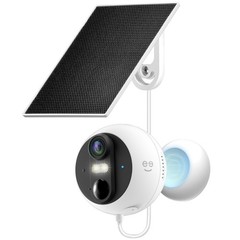 Geeni Perch 3MP 2K Solar Security Camera Wireless Outdoor Night Vision IP65