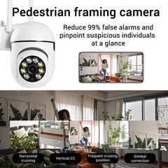 NEW Wireless Wifi Security Camera System 1080P Night Outdoor Home FREE SHIPPING